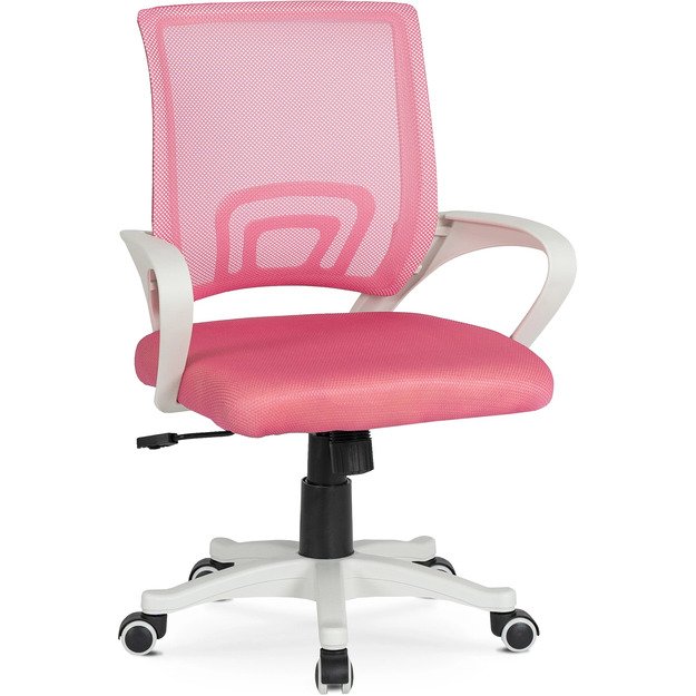 NATE rožinė pasukama kėdė 4