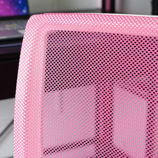 NATE rožinė pasukama kėdė 3