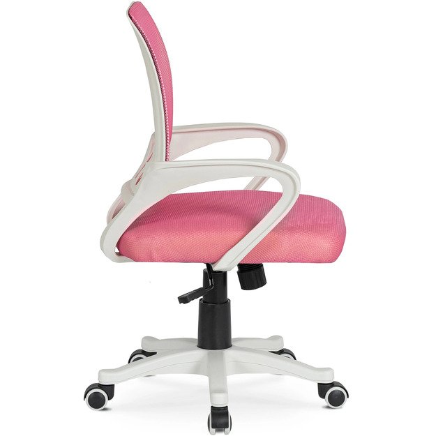 NATE rožinė pasukama kėdė 6