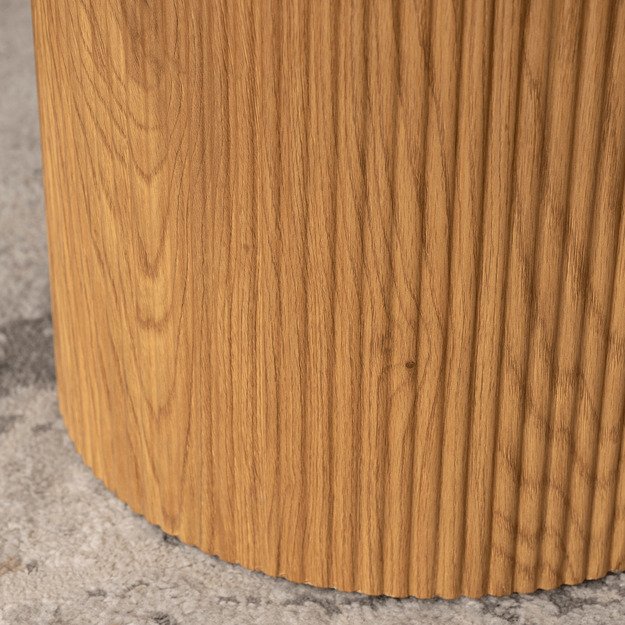 Maylin Max MAYLIN MAX kavos staliukas, 80 cm, ąžuolo spalvos, modernus lofto stiliaus 4