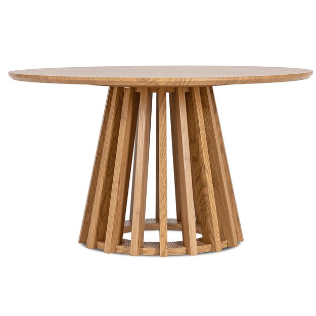 Harper Max HARPER MAX kavos staliukas, 80 cm, ąžuolo spalvos, modernus lofto stiliaus 5