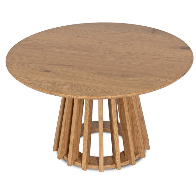 Harper Max HARPER MAX kavos staliukas, 80 cm, ąžuolo spalvos, modernus lofto stiliaus 6