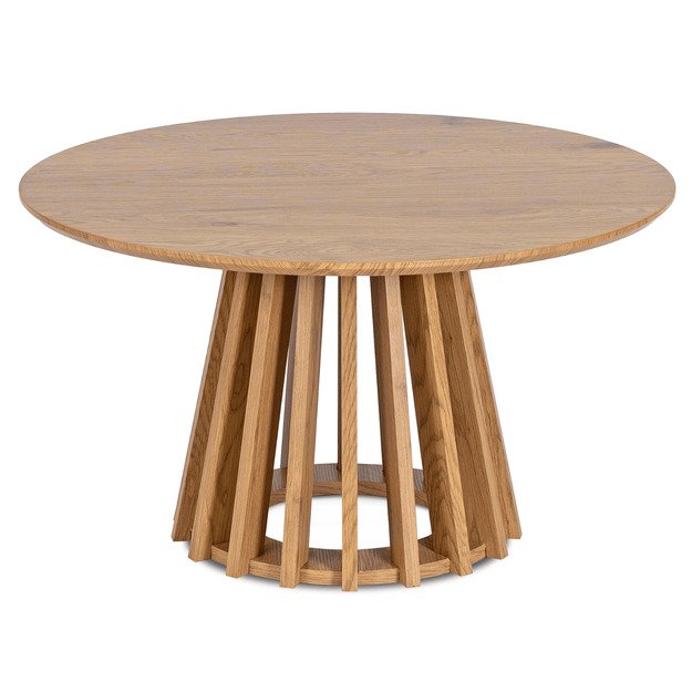 Harper Max HARPER MAX kavos staliukas, 80 cm, ąžuolo spalvos, modernus lofto stiliaus 4