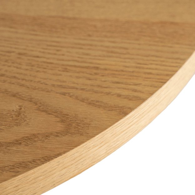 Linkolnas LINCOLN kavos staliukas, 80 cm, auksinis ąžuolas/balta, skandinaviškas 5