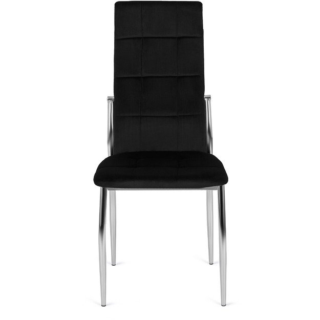 MOLLY kėdė, juoda, eko oda 7