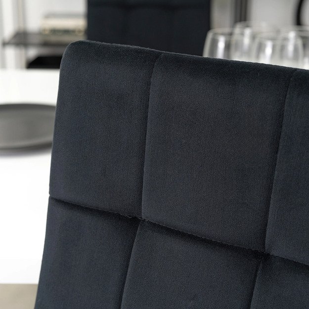 MOLLY kėdė, juoda, eko oda 3