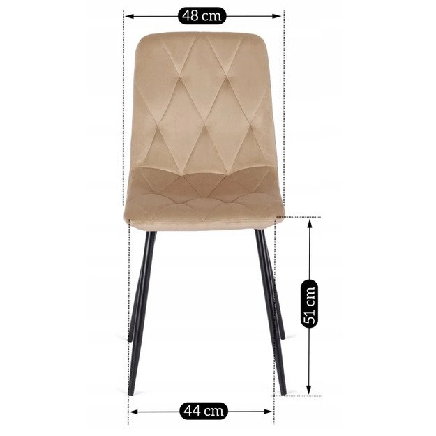 Robinas ROBIN apmuštas svetainės krėslas, smėlio spalvos, aksominis, modernus loftas 9