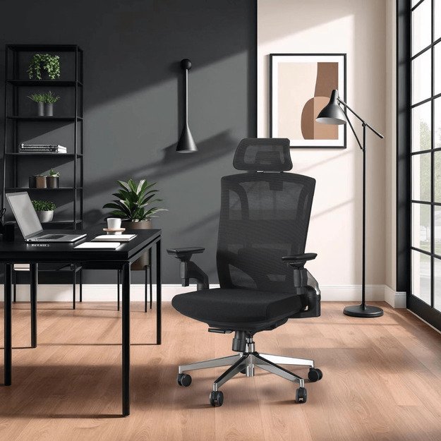 Fotel Obrotowy WILLY Czarny