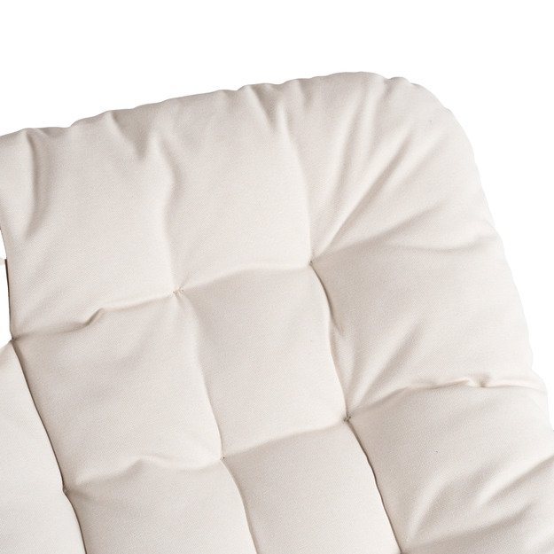 Aurora AURORA sodo supamoji kėdė su rogutėmis, moderni smėlio spalvos 7