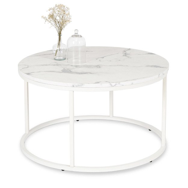 AGNES MAX baltas marmurinis stalas 5