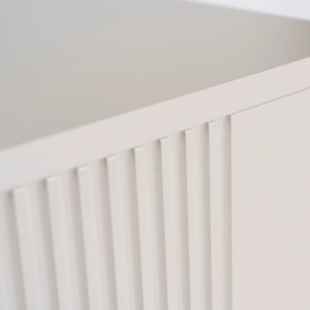 Minkštas SOFT svetainės komoda, 154 cm, kašmyro raštas, dviejų durų, moderni 8