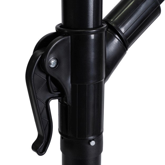 Parasol Ogrodowy AKRON Jasny Szary 8