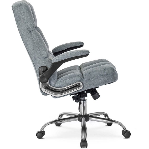 Londonas LONDON pilka pasukama biuro kėdė darbui, moderni 4