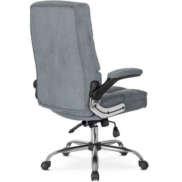 Londonas LONDON pilka pasukama biuro kėdė darbui, moderni 5
