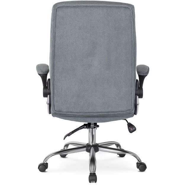 Londonas LONDON pilka pasukama biuro kėdė darbui, moderni 6