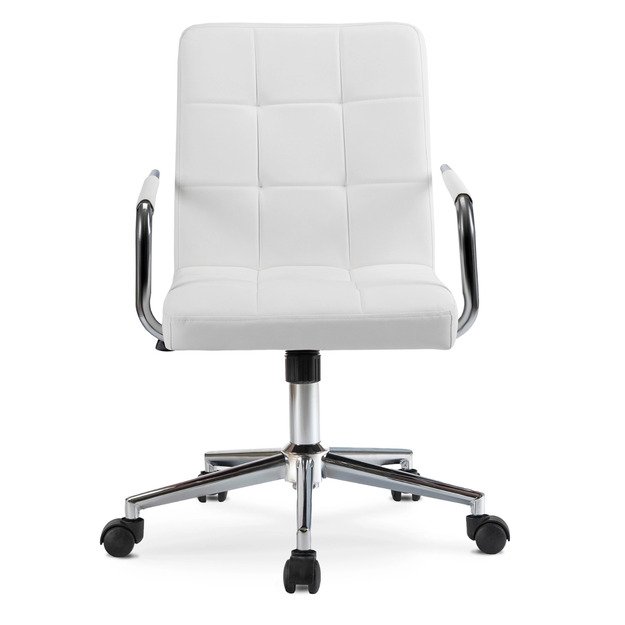 Astro balta eco odos besisukanti kėdė 2