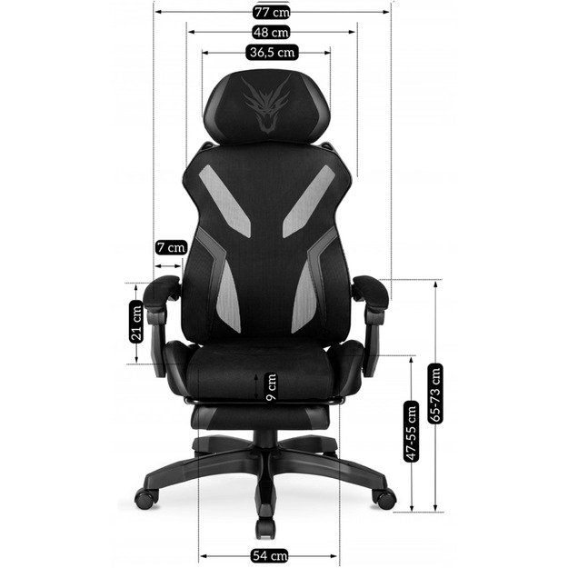 Maxima Juoda Pasukama Kėdė – Komfortas ir Stilius  10