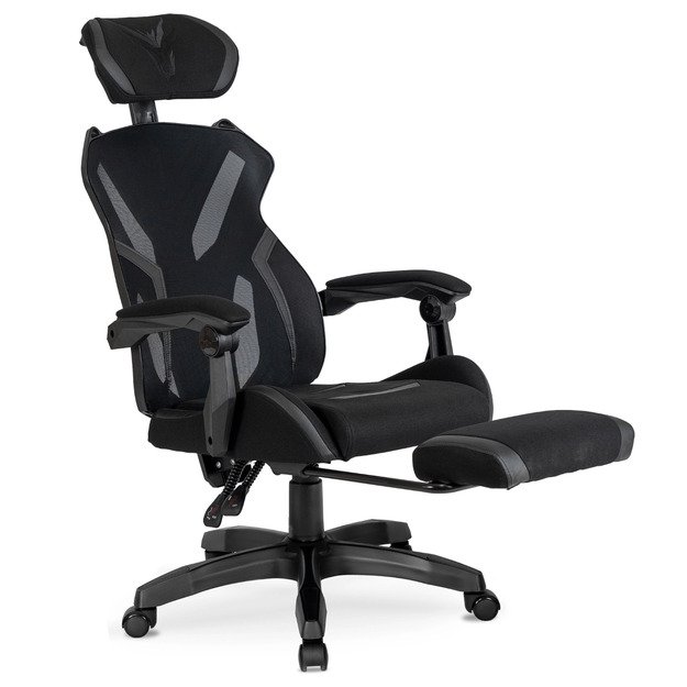 Maxima Juoda Pasukama Kėdė – Komfortas ir Stilius  3