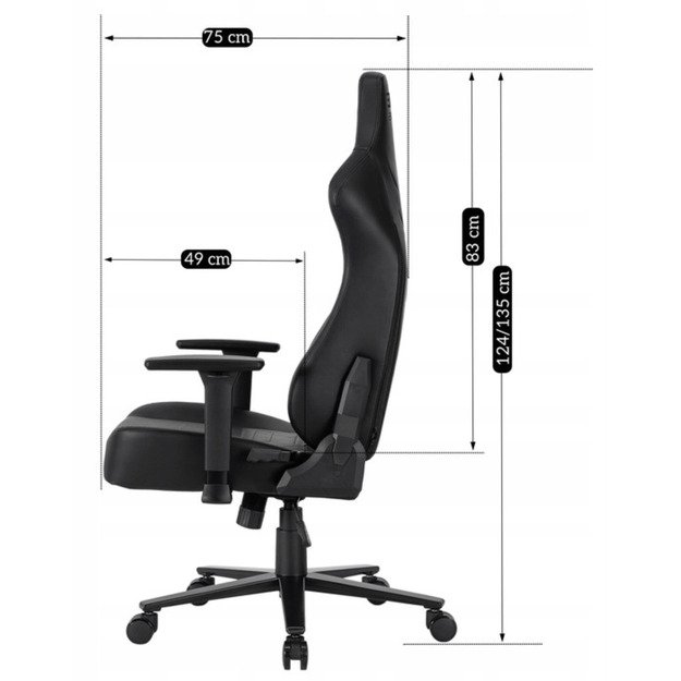 Fotel Obrotowy APEX Czarny 13