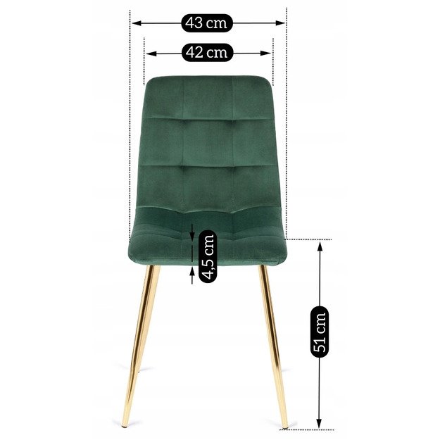 Jorkas YORK minkštas svetainės krėslas, žalias aksomas, modernus loftas 2