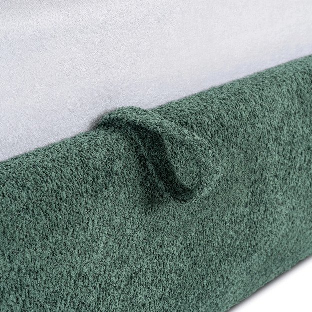 Bristolis Dvigulė lova su rėmu ir daiktadėže, 160x200 cm, žalios spalvos, BRISTOL 8