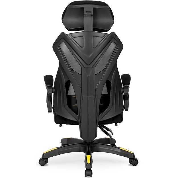 Maxima juoda/geltona Pasukama Kėdė – Komfortas ir Stilius Jūsų Namams! 8