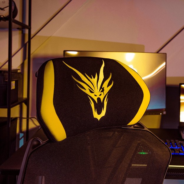 Maxima juoda/geltona Pasukama Kėdė – Komfortas ir Stilius Jūsų Namams! 5