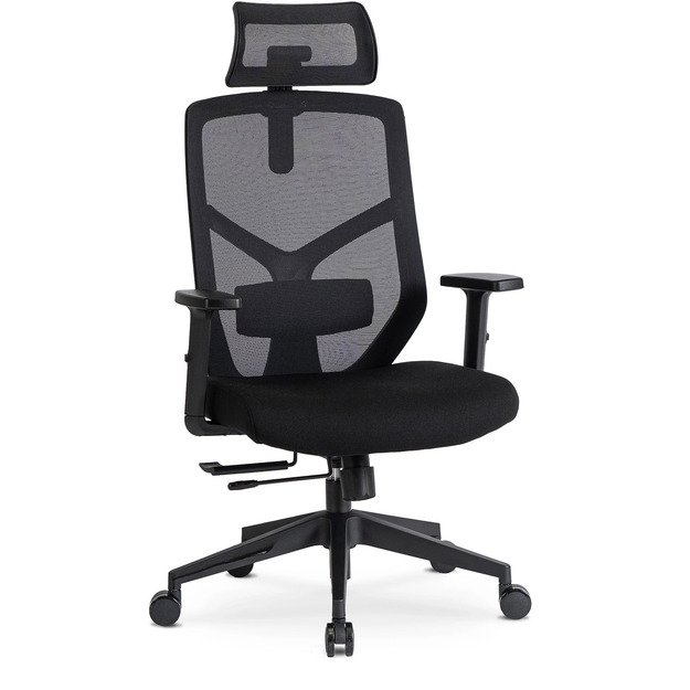 Bento BENTO ergonomiška pasukama biuro kėdė, juoda, moderni