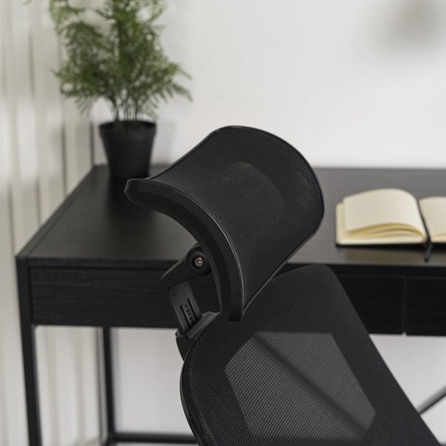 Bento BENTO ergonomiška pasukama biuro kėdė, juoda, moderni 5