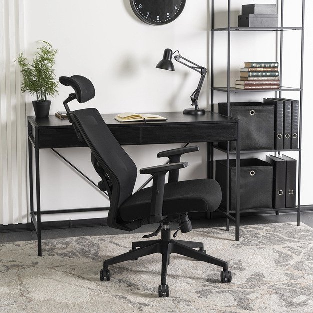 Bento BENTO ergonomiška pasukama biuro kėdė, juoda, moderni 3