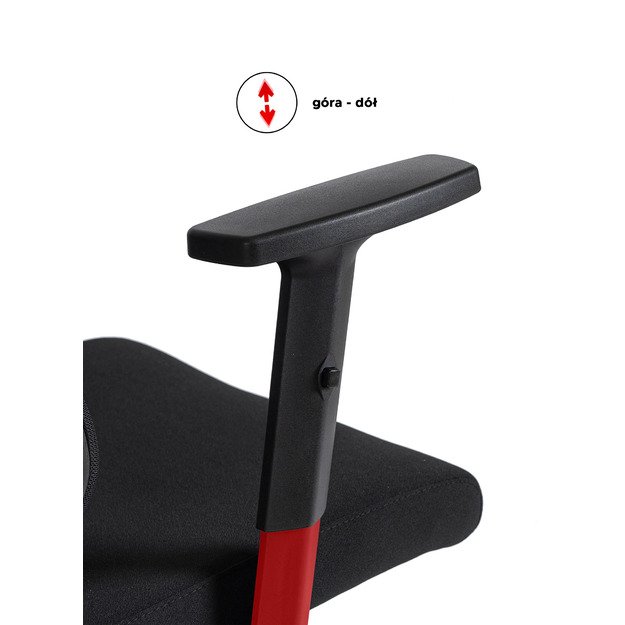 Bento BENTO ergonomiška pasukama biuro kėdė, juoda, moderni 14