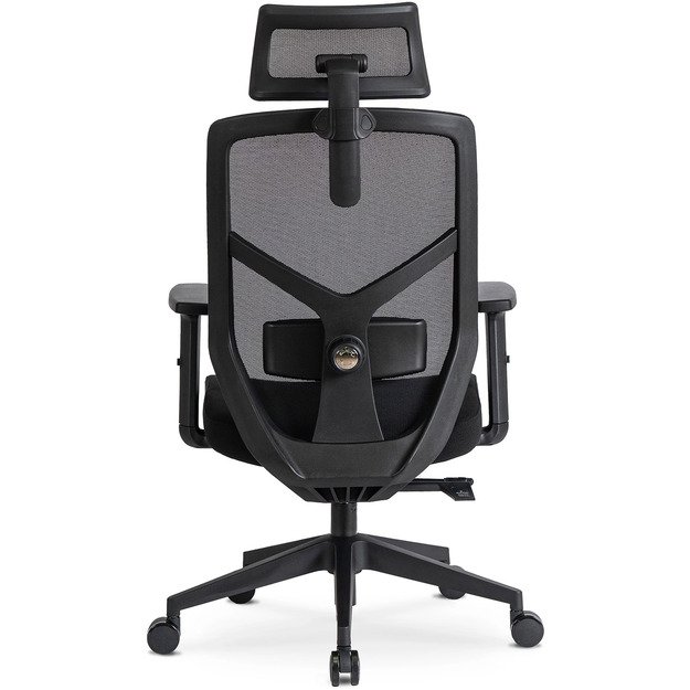 Bento BENTO ergonomiška pasukama biuro kėdė, juoda, moderni 10