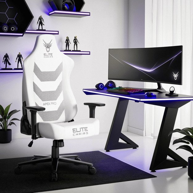 APEX balta pasukama kėdė