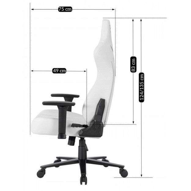 APEX balta pasukama kėdė 13