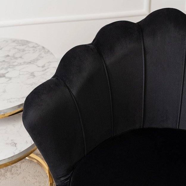 ANGEL poilsio krėslas juodos spalvos 1