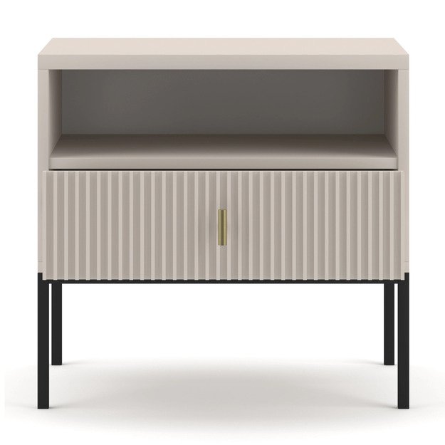 Marcos MARCOS kašmyro modernus naktinis staliukas su stalčiumi miegamajam 3