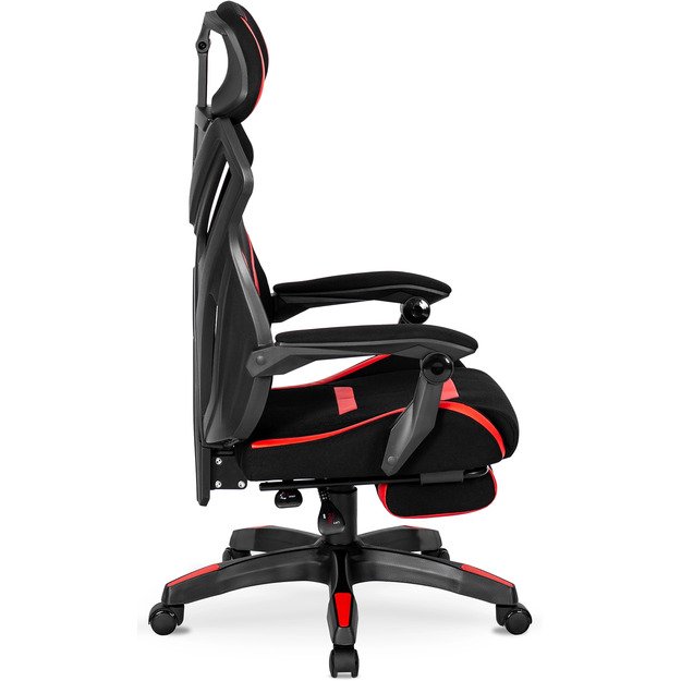 Maxima juoda/raudona Pasukama Kėdė – Komfortas ir Stilius Jūsų Namams! 7