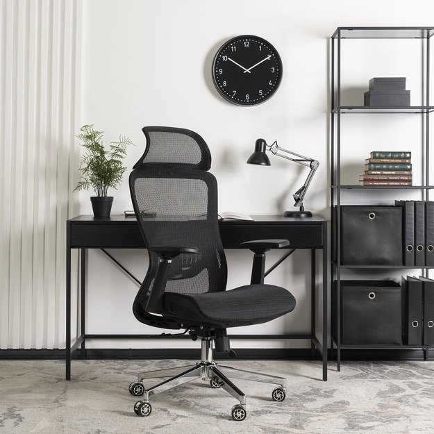 Litosas LITOS juoda moderni ergonominė pasukama biuro kėdė