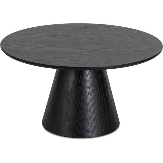 Kasandras Maksas CASSANDER MAX kavos staliukas, 80 cm, juodas, modernus lofto stiliaus 4