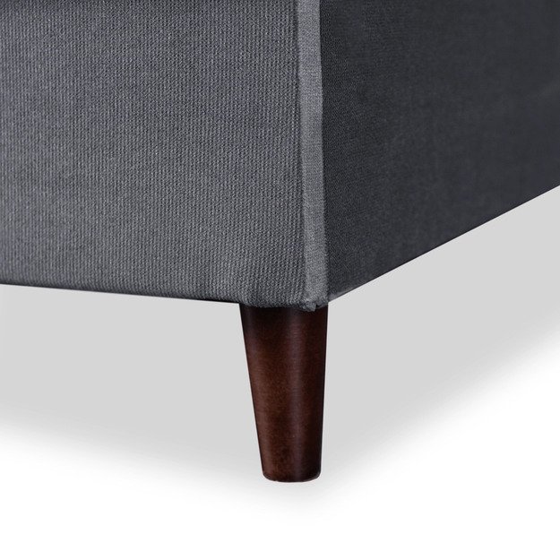 Lima LIMA sofa su miegojimo funkcija, dvivietė išskleidžiama sofa, pilkos spalvos, moderni svetainei 8