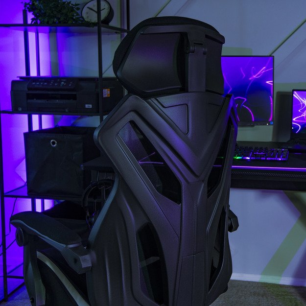 Maxima Juoda/pilka Pasukama Kėdė – Komfortas ir Stilius  6