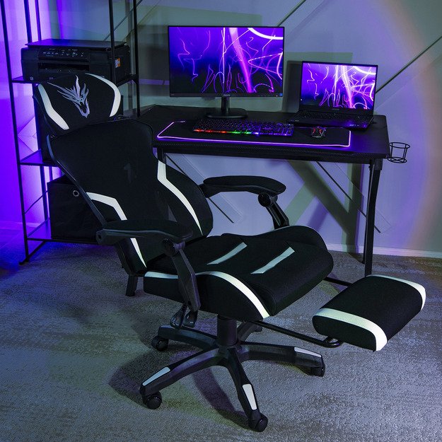 Maxima Juoda/pilka Pasukama Kėdė – Komfortas ir Stilius  4