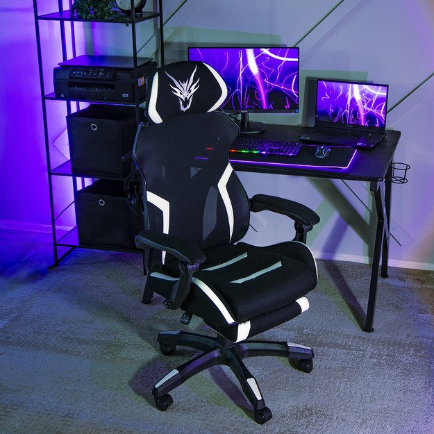 Maxima Juoda/pilka Pasukama Kėdė – Komfortas ir Stilius  3