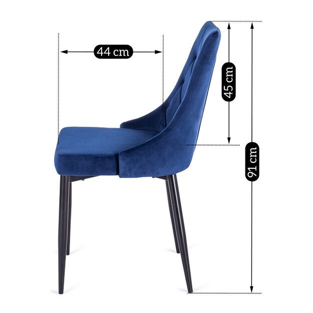 Korkas Apmuštas svetainės krėslas, kamštinis, melynas aksomas, modernus loftas 6