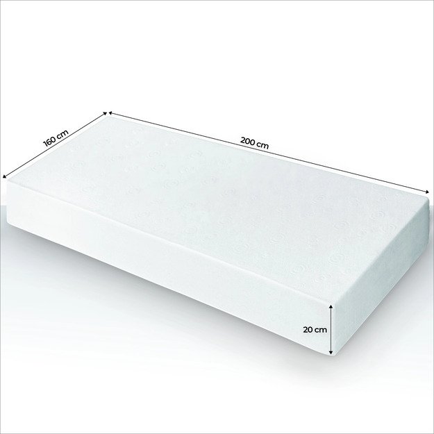 Materac 160x200 cm LAGUNA 7 STREF 7