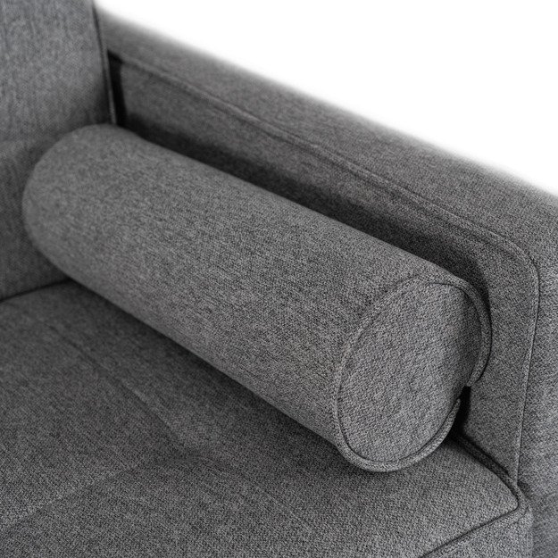 Malta Dvivietė sofa su miegojimo funkcija MALTA, pilkos, moderni svetainė 8