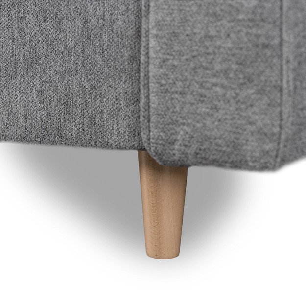 Malta Dvivietė sofa su miegojimo funkcija MALTA, pilkos, moderni svetainė 9