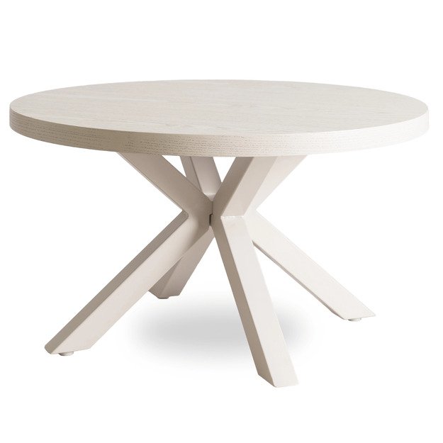 Linkolnas LINCOLN kavos staliukas, 80 cm, smėlio spalvos/kašmyro spalvos 1