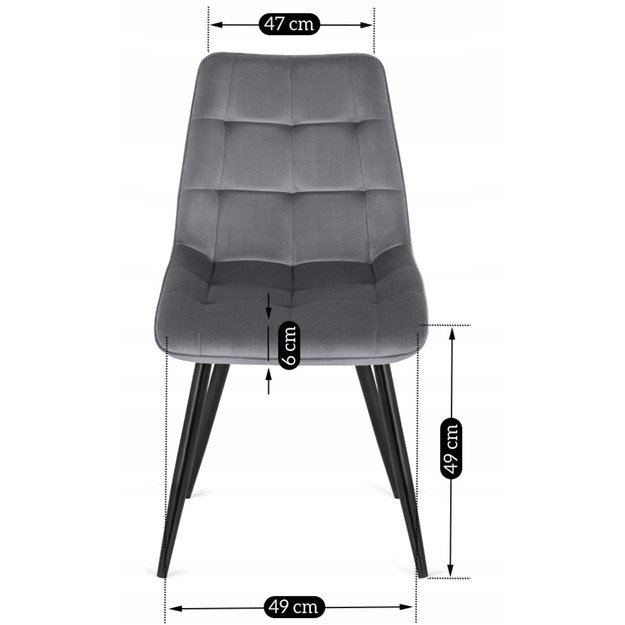 RIO Minkštas svetainės krėslas RIO pilkas aksomas modernus loftas 13