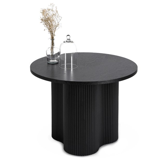 Derianas Maxas DERIAN MAX kavos staliukas, 80 cm, juodas, modernus lofto stiliaus 7